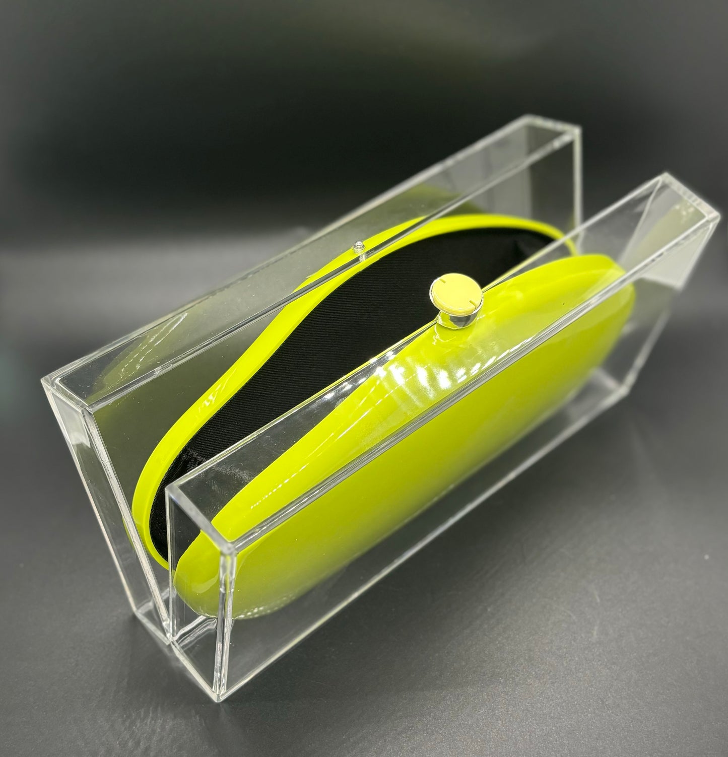 Cartera Acrilica Verde caña