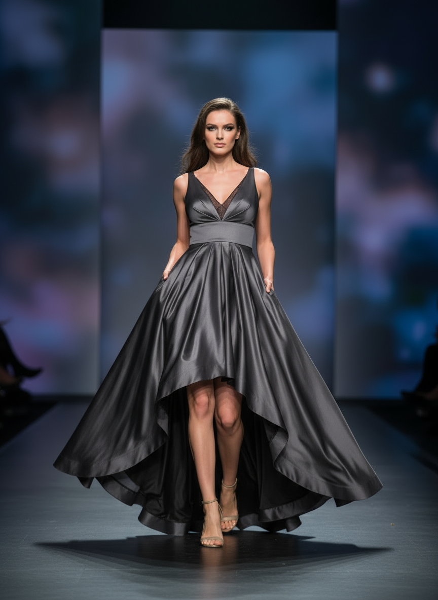 Aidan Mattox - Grey dress