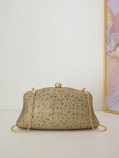 CARTERA GOLD FULL CRISTALS