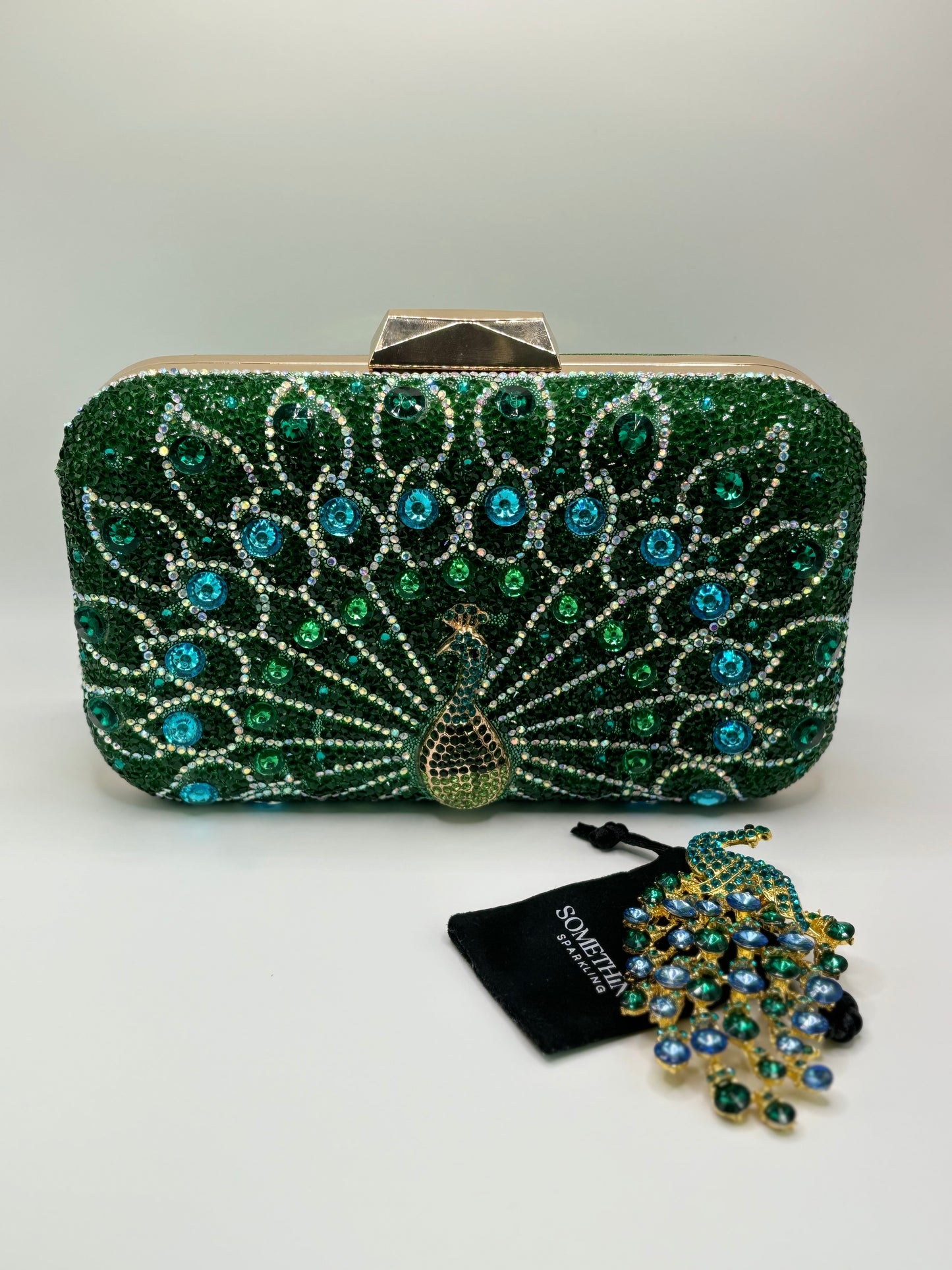 Peacock Clutch