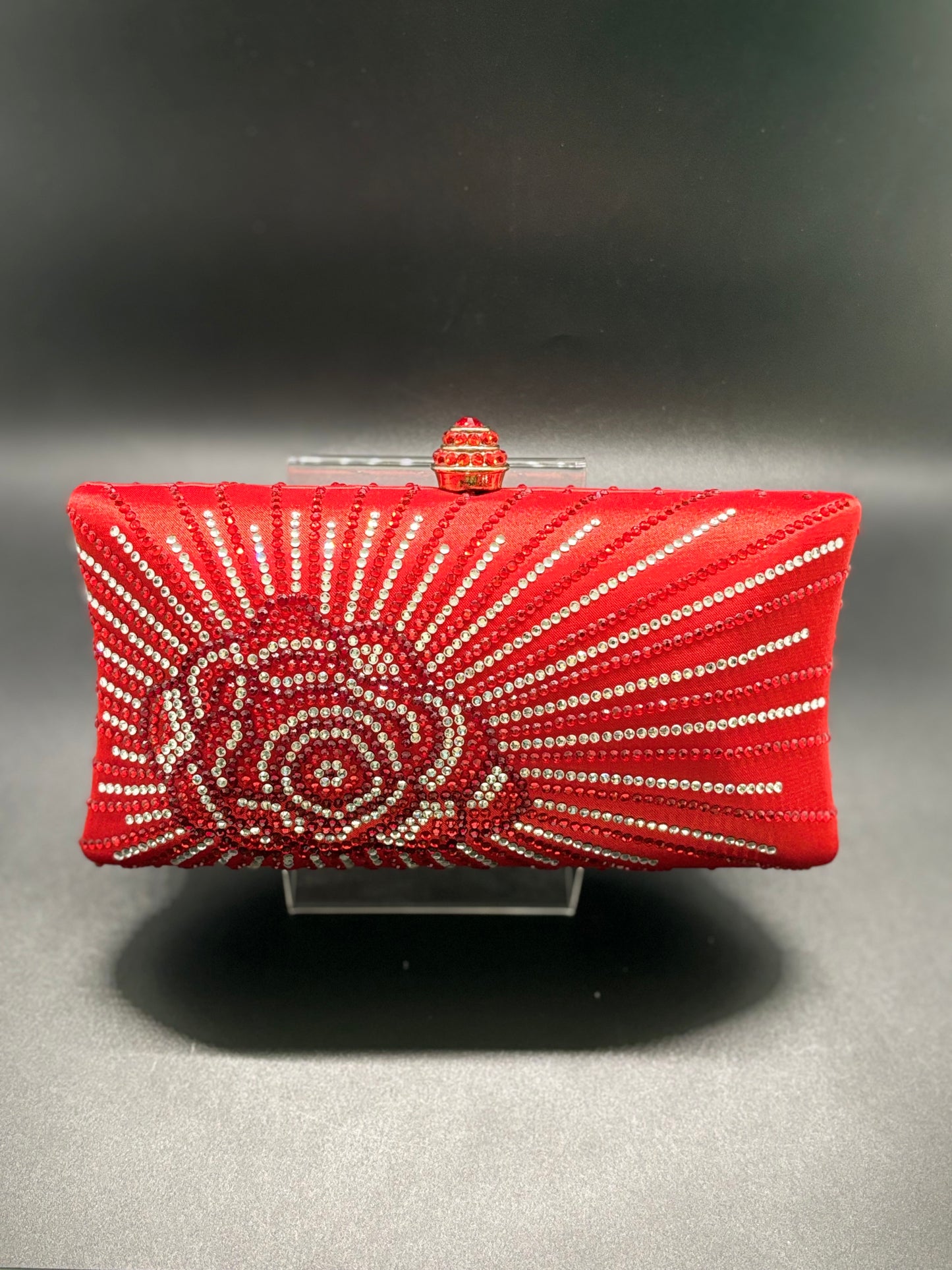 Clutch Roja Rose