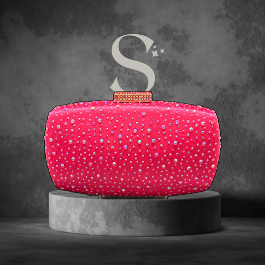 Sparkling Fushia Clutch