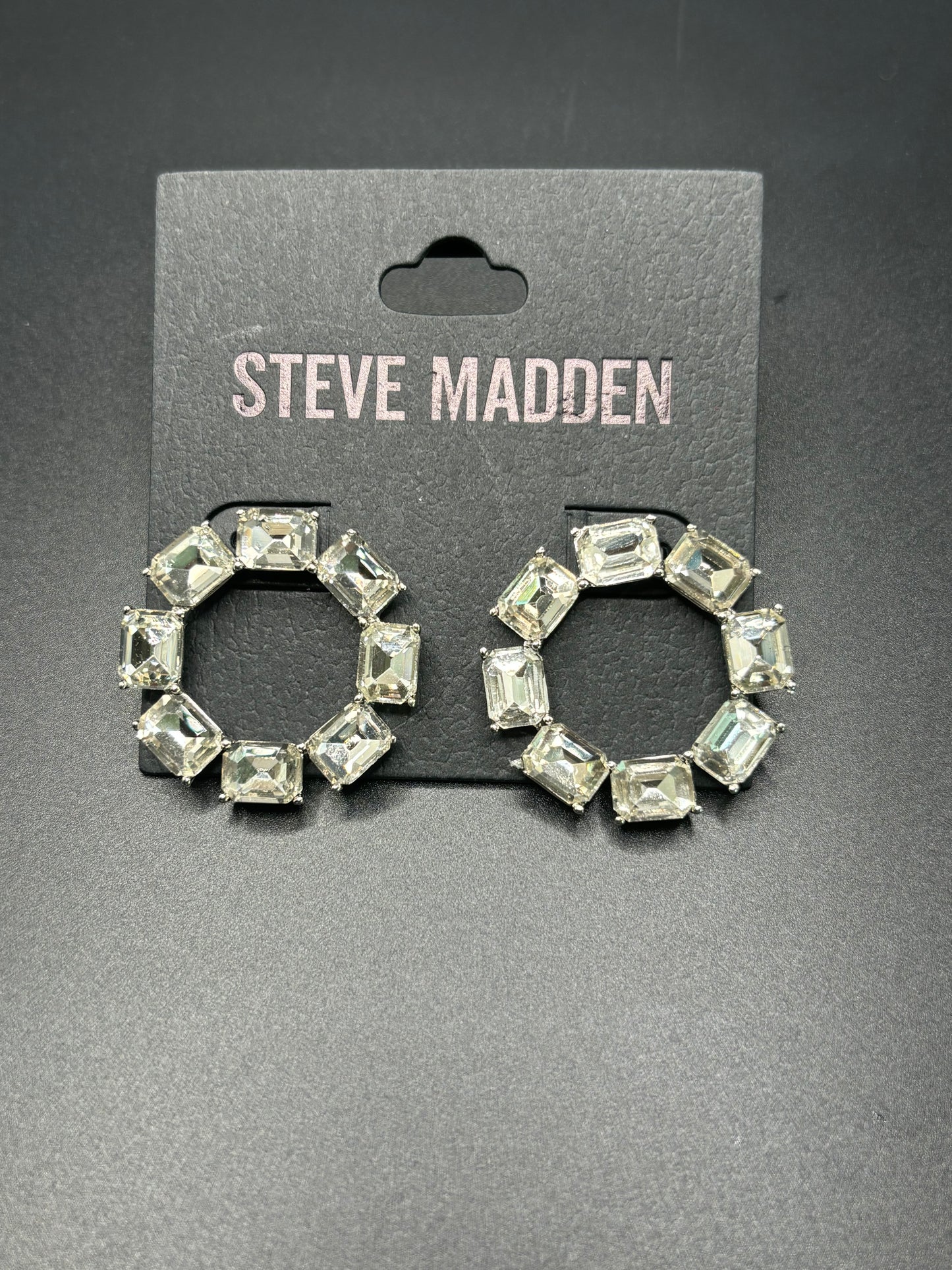 Steve Madden Round Silver