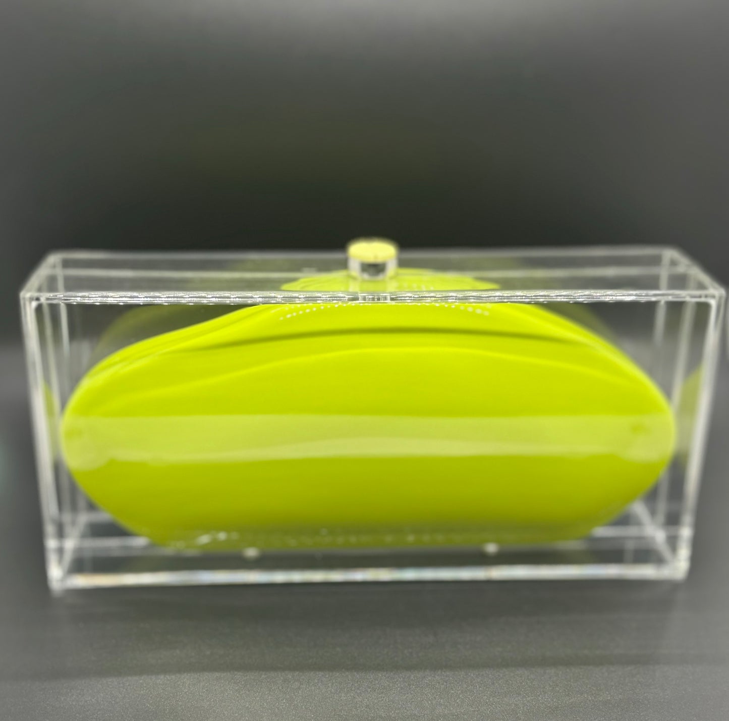 Acrylic Green Clutch