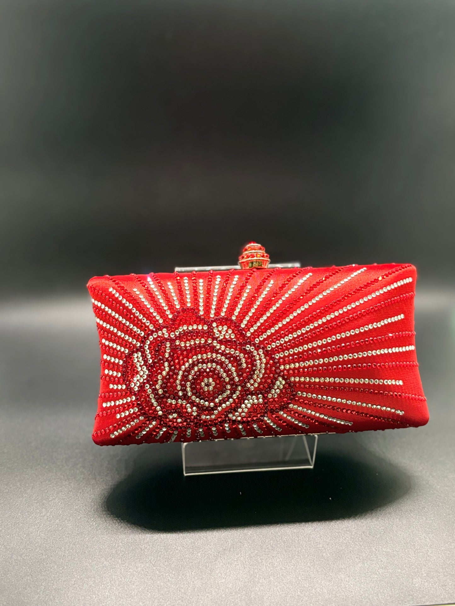 Clutch Roja Rose