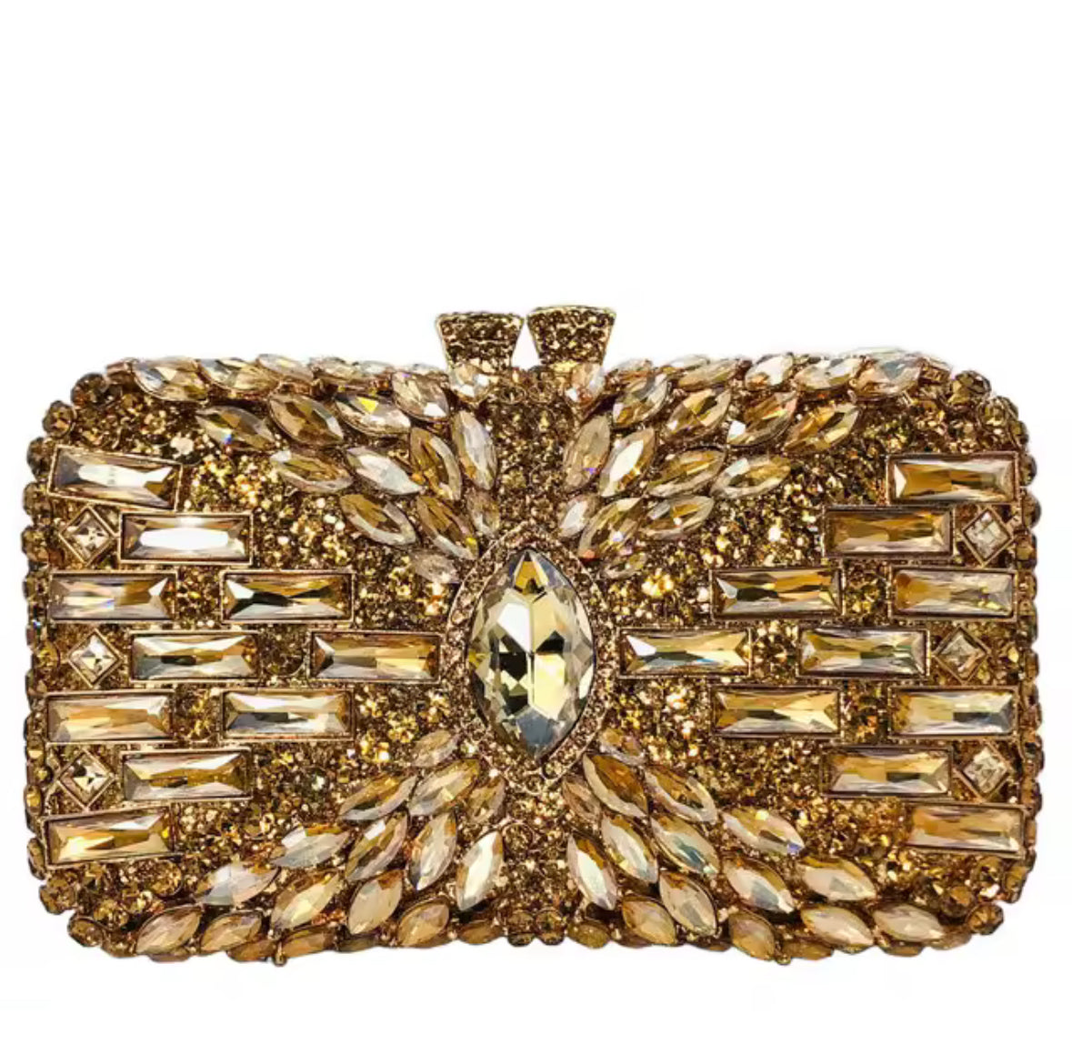 Clutch Dorada con Bronce