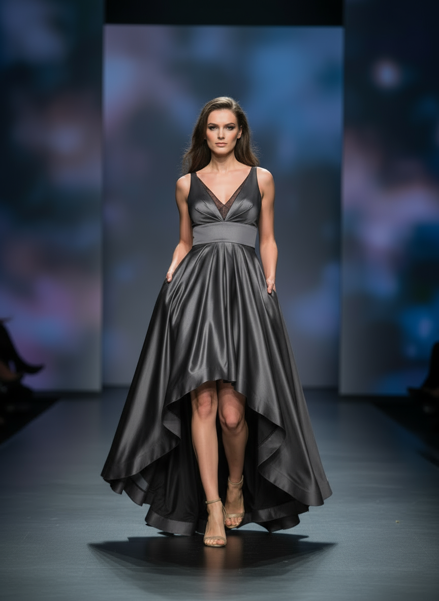 Aidan Mattox - Grey dress