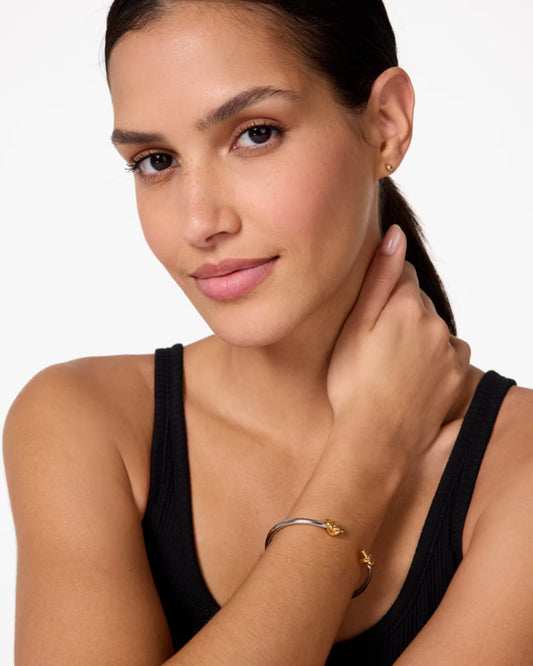 Pulcera Kate Spade Plateada con Dorada