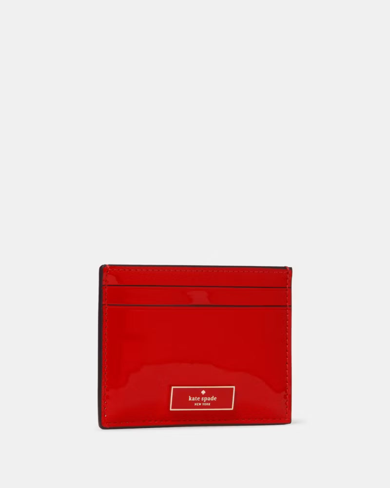 Tarejetero Kate Spade Rojo