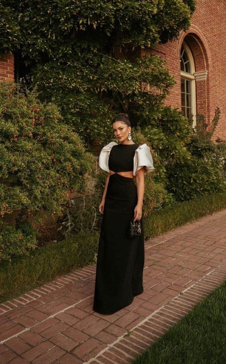 Vestido Effortless - black & white